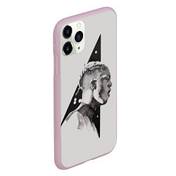 Чехол iPhone 11 Pro матовый XXXtentacion, цвет: 3D-розовый — фото 2