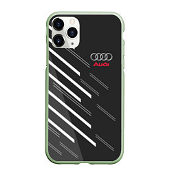 Чехол iPhone 11 Pro матовый Audi: White Rays