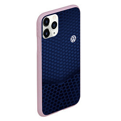 Чехол iPhone 11 Pro матовый Volkswagen: Sport Motors, цвет: 3D-розовый — фото 2