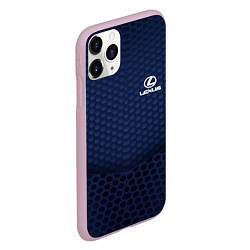 Чехол iPhone 11 Pro матовый Lexus: Sport Motors, цвет: 3D-розовый — фото 2