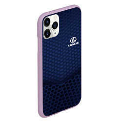Чехол iPhone 11 Pro матовый Lexus: Sport Motors, цвет: 3D-сиреневый — фото 2