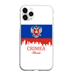 Чехол iPhone 11 Pro матовый Crimea, Russia, цвет: 3D-белый