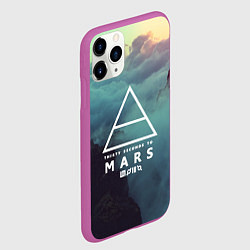 Чехол iPhone 11 Pro матовый 30 STM: Dark Heaven, цвет: 3D-фиолетовый — фото 2