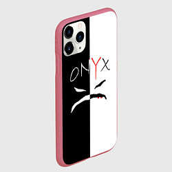 Чехол iPhone 11 Pro матовый ONYX, цвет: 3D-малиновый — фото 2