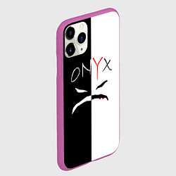 Чехол iPhone 11 Pro матовый ONYX, цвет: 3D-фиолетовый — фото 2