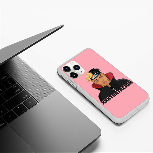 Чехол iPhone 11 Pro матовый XXXtentacion / 3D-Белый – фото 3