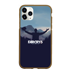 Чехол iPhone 11 Pro матовый Far Cry 5: Ave Joseph, цвет: 3D-коричневый