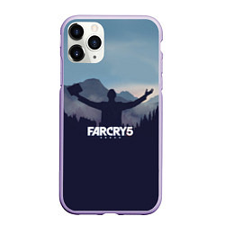 Чехол iPhone 11 Pro матовый Far Cry 5: Ave Joseph, цвет: 3D-светло-сиреневый