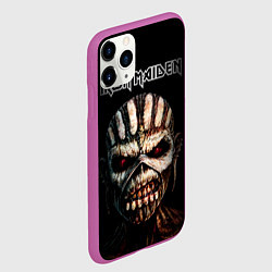 Чехол iPhone 11 Pro матовый Iron Maden: The Book of Souls, цвет: 3D-фиолетовый — фото 2