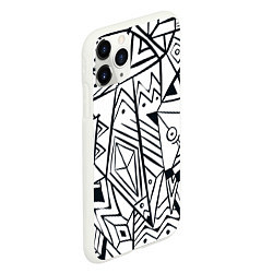 Чехол iPhone 11 Pro матовый Boho Style, цвет: 3D-белый — фото 2