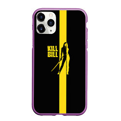 Чехол iPhone 11 Pro матовый Kill Bill, цвет: 3D-фиолетовый