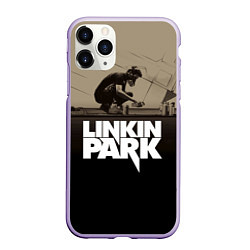 Чехол iPhone 11 Pro матовый Linkin Park: Meteora, цвет: 3D-светло-сиреневый