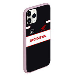 Чехол iPhone 11 Pro матовый Honda Sport, цвет: 3D-розовый — фото 2