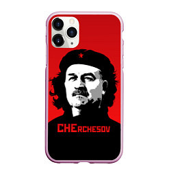 Чехол iPhone 11 Pro матовый Che Rchesov, цвет: 3D-розовый