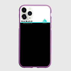 Чехол iPhone 11 Pro матовый Detroit: RK900, цвет: 3D-фиолетовый