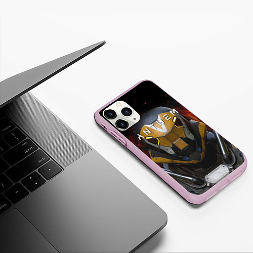 Чехол iPhone 11 Pro матовый ANTHEM Soldier / 3D-Розовый – фото 3