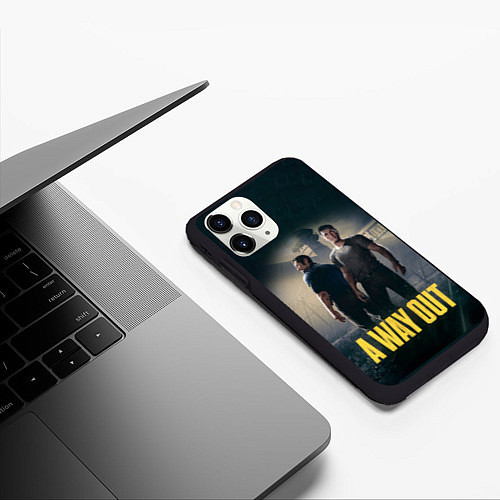 Чехол iPhone 11 Pro матовый A Way Out / 3D-Черный – фото 3