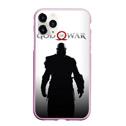 Чехол iPhone 11 Pro матовый God of War: Kratos, цвет: 3D-розовый