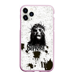 Чехол iPhone 11 Pro матовый Slipknot Demon, цвет: 3D-розовый