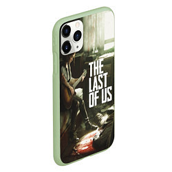 Чехол iPhone 11 Pro матовый The Last of Us: Guitar Music, цвет: 3D-салатовый — фото 2