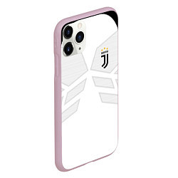 Чехол iPhone 11 Pro матовый JUVENTUS SPORT, цвет: 3D-розовый — фото 2