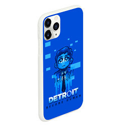 Чехол iPhone 11 Pro матовый Detroit: Become Human, цвет: 3D-белый — фото 2