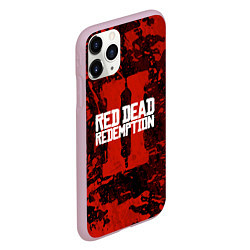 Чехол iPhone 11 Pro матовый Red Dead Redemption: Part II, цвет: 3D-розовый — фото 2