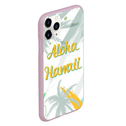 Чехол iPhone 11 Pro матовый Aloha Hawaii, цвет: 3D-розовый — фото 2