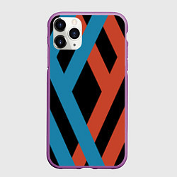 Чехол iPhone 11 Pro матовый Darling in the Franxx, цвет: 3D-фиолетовый