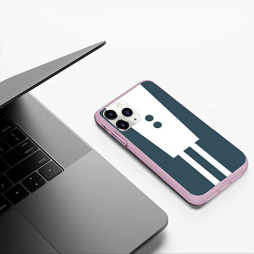 Чехол iPhone 11 Pro матовый MHA OCHACO URARAKA / 3D-Розовый – фото 3