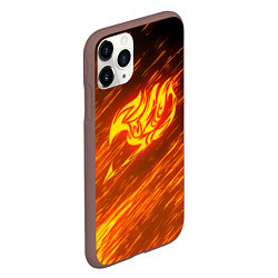 Чехол iPhone 11 Pro матовый NATSU DRAGNEEL, цвет: 3D-коричневый — фото 2