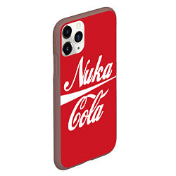 Чехол iPhone 11 Pro матовый Nuka Cola, цвет: 3D-коричневый — фото 2