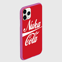 Чехол iPhone 11 Pro матовый Nuka Cola, цвет: 3D-фиолетовый — фото 2