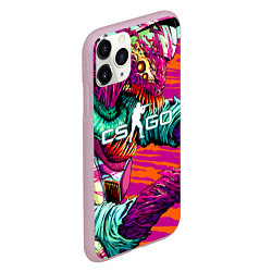 Чехол iPhone 11 Pro матовый CS:GO Beast Weapon, цвет: 3D-розовый — фото 2