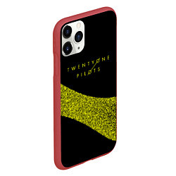Чехол iPhone 11 Pro матовый TWENTY ONE PILOTS, цвет: 3D-красный — фото 2