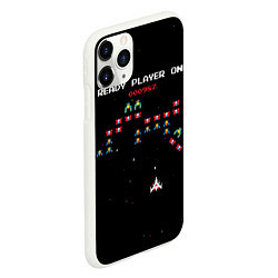 Чехол iPhone 11 Pro матовый Galaga: 987 points, цвет: 3D-белый — фото 2