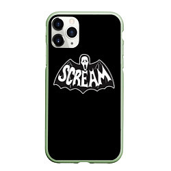 Чехол iPhone 11 Pro матовый Scream, цвет: 3D-салатовый