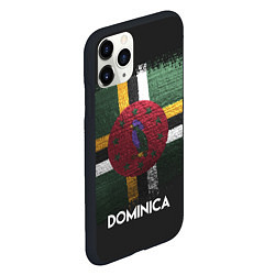 Чехол iPhone 11 Pro матовый Dominica Style, цвет: 3D-черный — фото 2