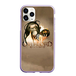 Чехол iPhone 11 Pro матовый Overlord Albedo, цвет: 3D-светло-сиреневый
