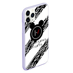 Чехол iPhone 11 Pro матовый 21 Pilots: Mickey Mouse, цвет: 3D-светло-сиреневый — фото 2