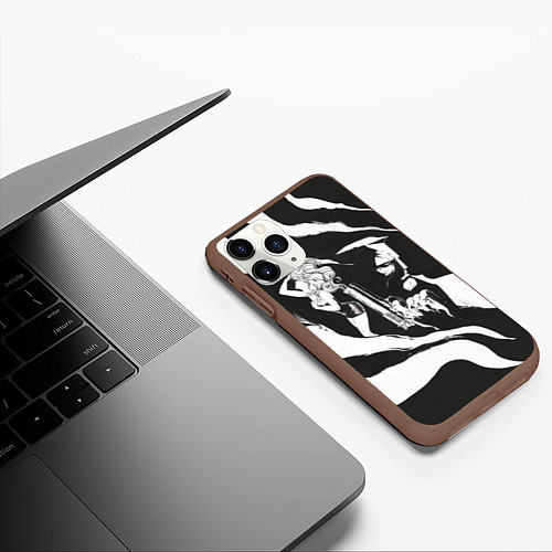 Чехол iPhone 11 Pro матовый Sin City / 3D-Коричневый – фото 3