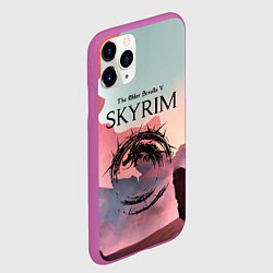 Чехол iPhone 11 Pro матовый The Elder Scrolls, цвет: 3D-фиолетовый — фото 2
