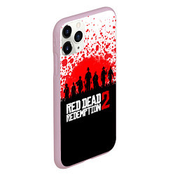 Чехол iPhone 11 Pro матовый RDR 2: Red Blood, цвет: 3D-розовый — фото 2