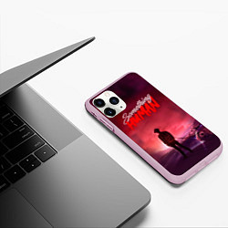 Чехол iPhone 11 Pro матовый Muse: Something Human, цвет: 3D-розовый — фото 2