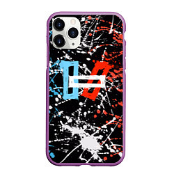 Чехол iPhone 11 Pro матовый Twenty One Pilots: Polarize, цвет: 3D-фиолетовый