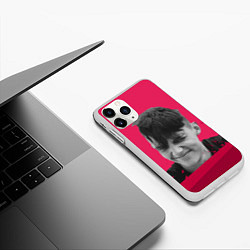 Чехол iPhone 11 Pro матовый Тима Белорусских, цвет: 3D-белый — фото 2