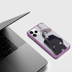 Чехол iPhone 11 Pro матовый Тима Белорусских, цвет: 3D-фиолетовый — фото 2