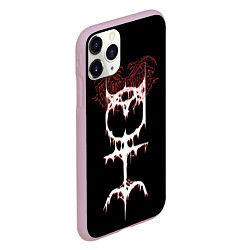 Чехол iPhone 11 Pro матовый Ghostemane sign, цвет: 3D-розовый — фото 2