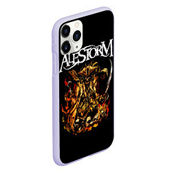 Чехол iPhone 11 Pro матовый Alestorm: Flame Warrior, цвет: 3D-светло-сиреневый — фото 2