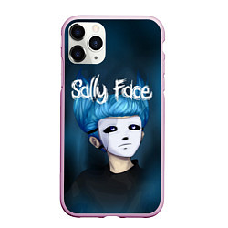 Чехол iPhone 11 Pro матовый Sally Face, цвет: 3D-розовый